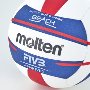Beach Volleyball V5B5000 Machine-Stitched Syn. Leather S5 FIVB Approved