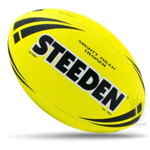 Steeden Mighty Touch Rugby Ball – Yellow