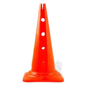 Trident 20″ Cone with Holes – Orange