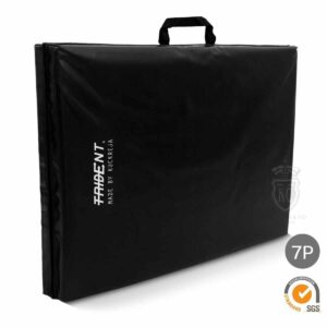 Trident Master Double Folding Gym Mat – 180 x 60 x 5cm (Black)