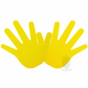 Trident Rubber Hand Markers – Yellow