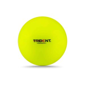 Trident Premium Indoor Hockey Ball – Yellow