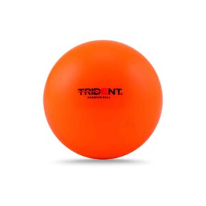 Trident Premium Indoor Hockey Ball – Orange