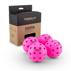 Trident Essential Pickleball Balls – Pink (Set of 4)