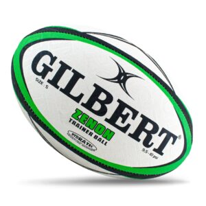 Gilbert Zenon Rugby Ball – Green (Size 5, 4, 3)