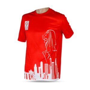 Gilbert HSBC World Series Singapore Tee – Red