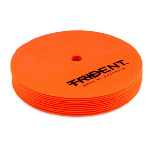 Trident Rubber Agility Dots – Orange (Set of 10)