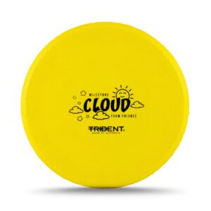 Trident Milestone Cloud Foam Frisbee – Yellow