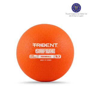 Trident Softee Low Bounce Foam Ball – Orange (6.3″)