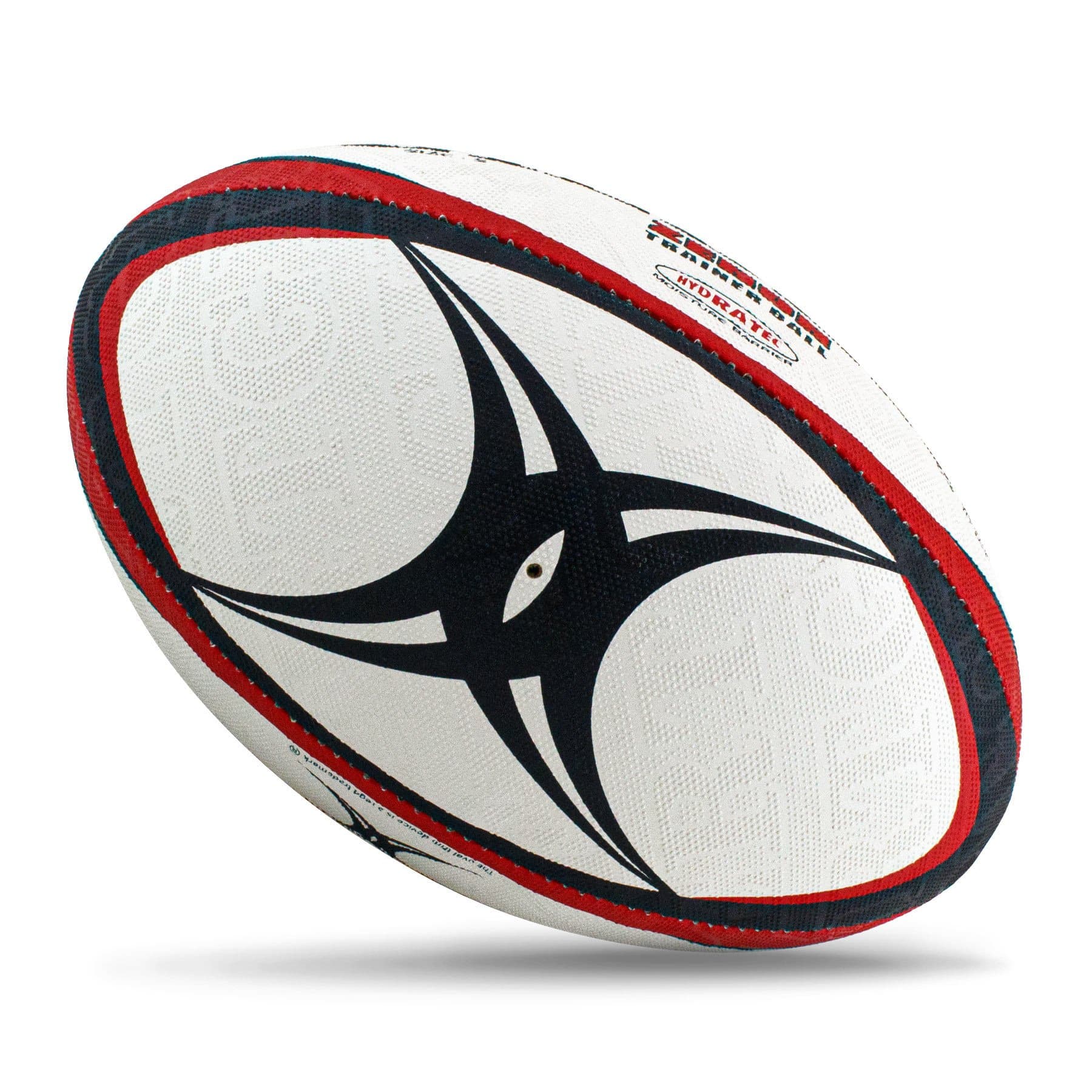 Gilbert Zenon Rugby Ball – Red (Size 5, 4, 3) - Skoolah