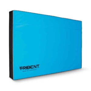 Trident High Jump Landing Mat – 10′ x 6′ x 12″ (Blue/Black)