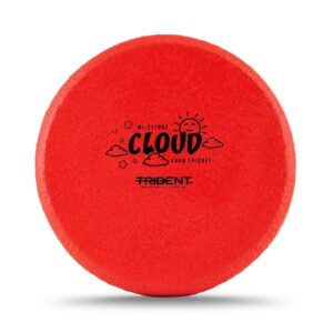 Trident Milestone Cloud Foam Frisbee – Red