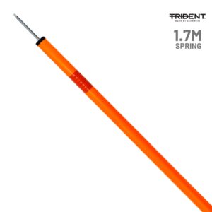 Trident Slalom Pole with Spring – Orange