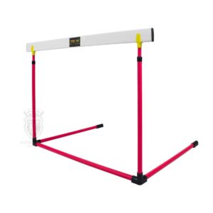 Trident Adjustable Plastic Hurdle – Neon Pink (78 to 109cm)